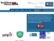Tablet Screenshot of bookstoremovers.com